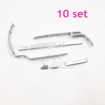 

10 Set Plastic Middle Frame On/ OFF Power button Strip Replacement for PSP1000 PSP 1000 Housing Case Cover