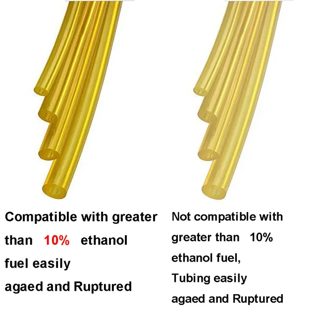 10M 3Mmx5Mm 1/8 Pouce X 3/16 Pouce Tuyau de Conduite de Carburant