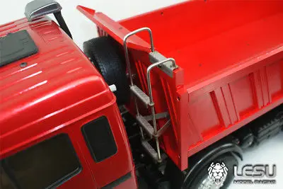 LESU 1/14 металлический Bz 8*8 гидравлический Dumper модель радиоуправляемого грузовика с
