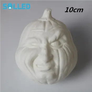 

SOLLED LED 3D Printing Face Pumpkin Lamp Rechargeable 3Colors Pat Night Light for Home Decoration
