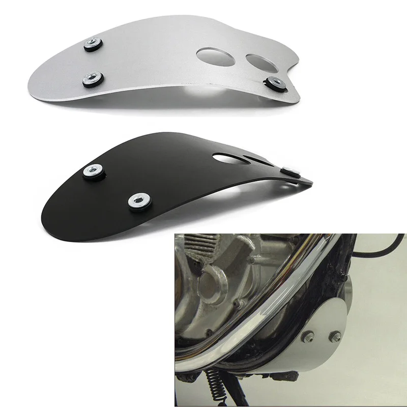 

For Yamaha All Year SR500 SR400 SR 500 400 Motorcycle Engine Guard Protector Cover Frame Aluminium Skid base Plate Protection