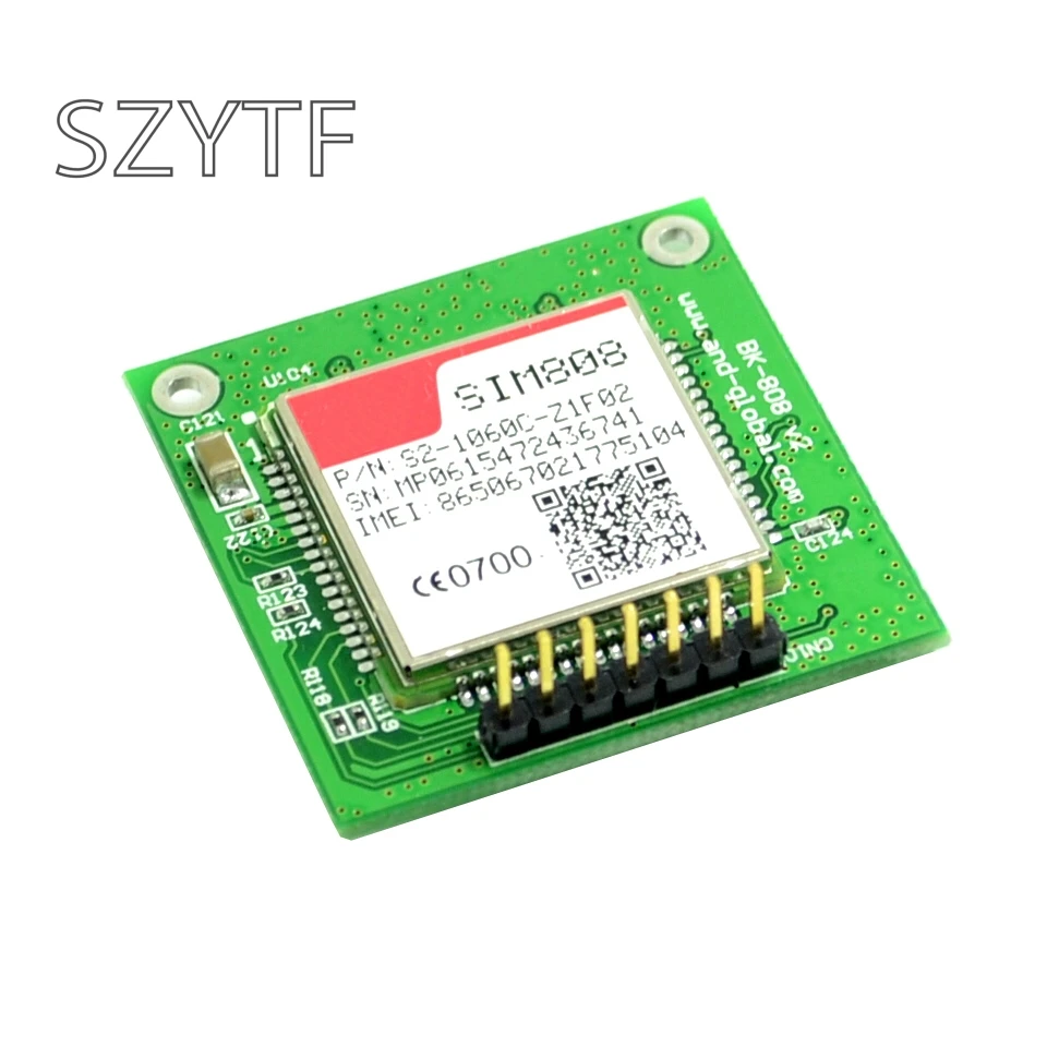 GSM gps SIM808 коммутационная плата, SIM808 основная плата, 2 в 1 четырехдиапазонный GSMGPRS модуль Встроенный gps Bluetooth модуль