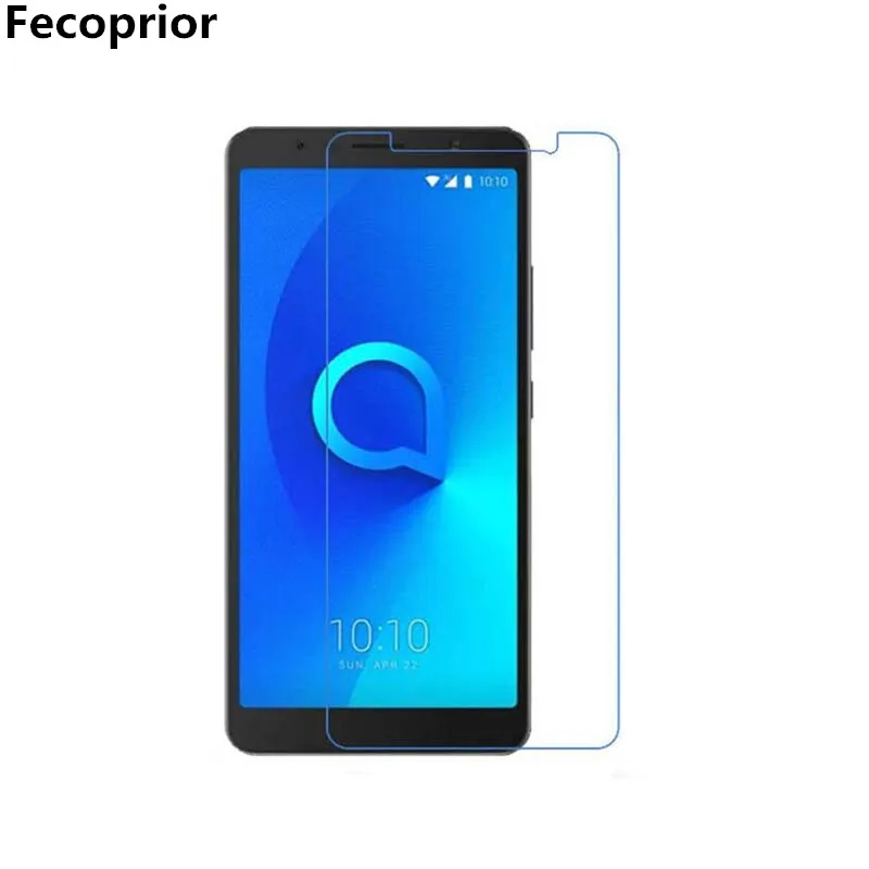 

Fecoprior Alcatel5 Alcatel1X 9H Protective Tempered Glass For Alcatel 5V 1X 3 3X 3V 5 Screen Protector Film + Clean Kit