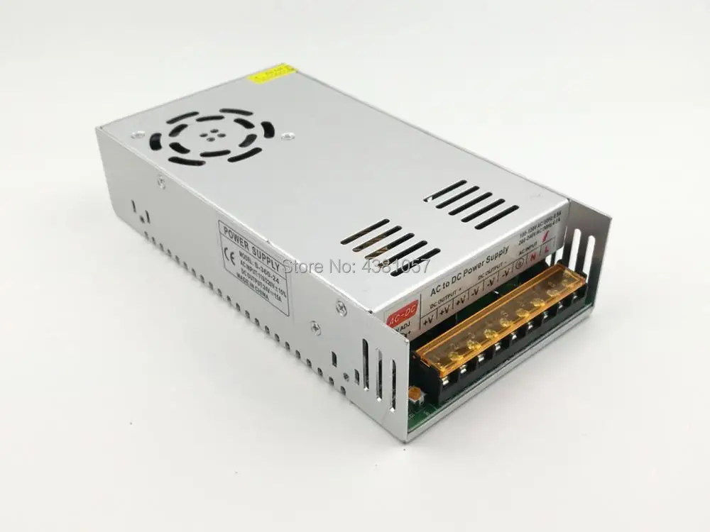 360 Вт AC к DC адаптер питания трансформатор 110В/220В переменного тока dc24в 15а
