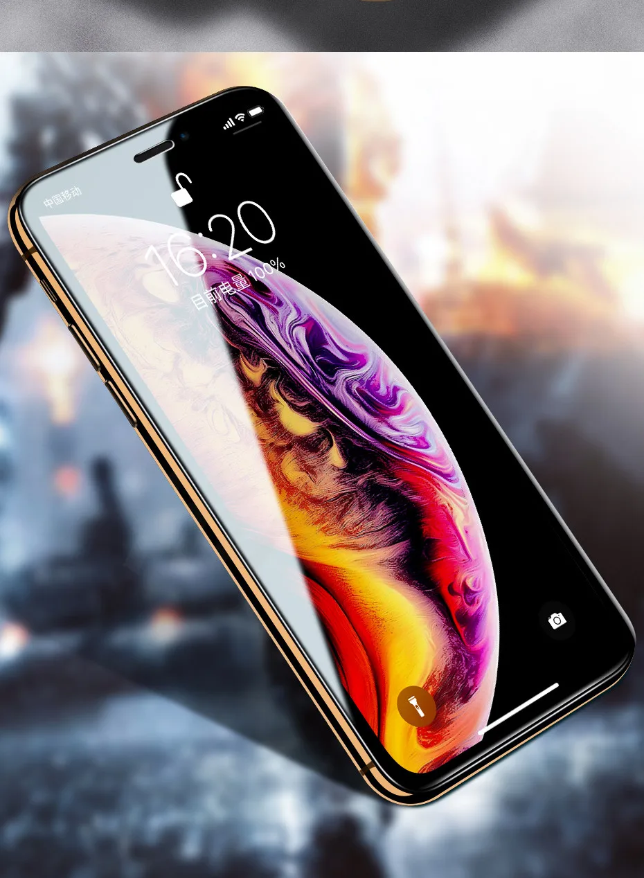 15D изогнутое полное покрытие закаленное стекло для iPhone 7 8 6 6s Plus XS Max XR X Защитное стекло для экрана протектор на x стекло пленка