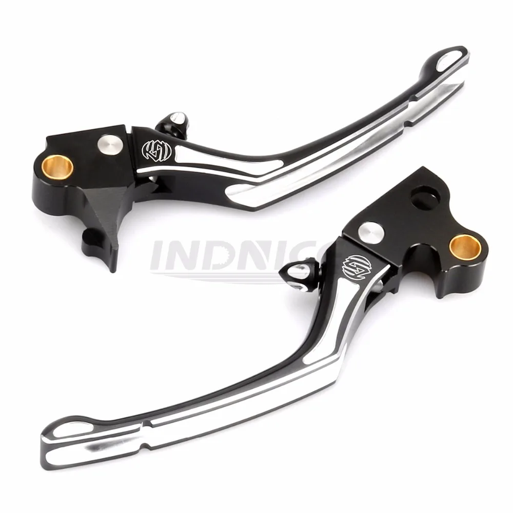 Buy CNC Clutch Brake Lever for harley softail slim hand control Dyna streetbob