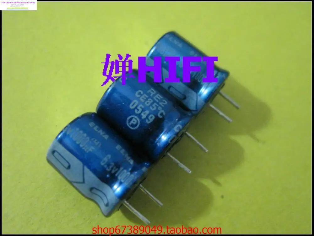 

2015 Hot Sale Kit 50pcs New Japan Elna Ina Blue Robe for Audio Electrolytic Capacitor 6.3v1000uf Re2 10x12.5mm free Shipping