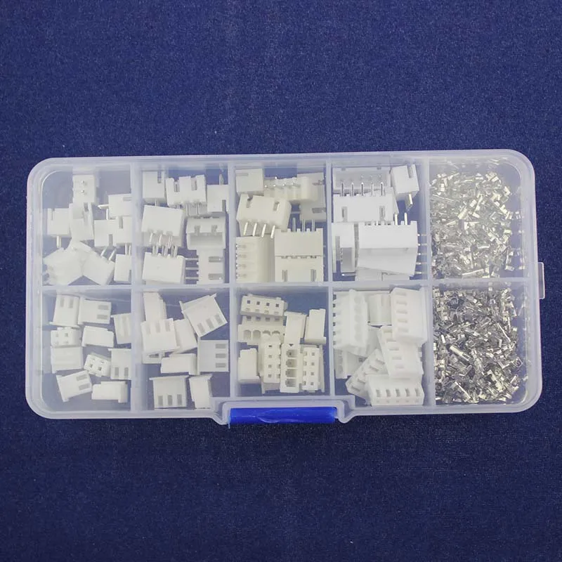 40-sets-Kit-in-box-2p-3p-4p-5-pin-2-54mm-Pitch-Terminal-Housing-Pin