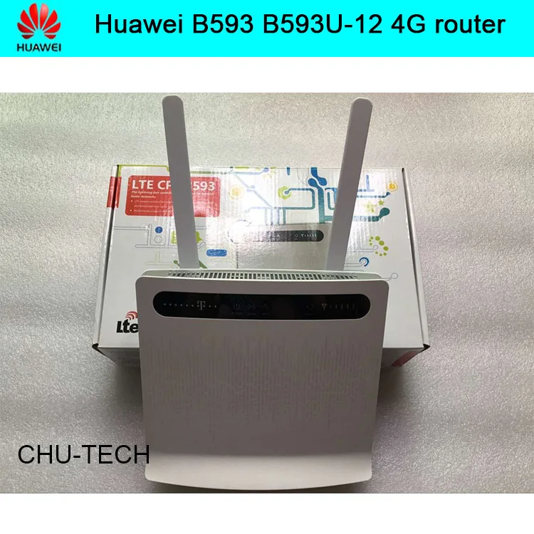 

Original Huawei B593 B593U-12 100Mbps 4G LTE FDD CPE +4G antenna