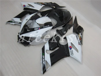 

New Abs Fairings Kit Fit for kawasaki Ninja ZX6R 636 2005 2006 05 06 6R ZX-6R 600CC Bodywork set custom black white elf