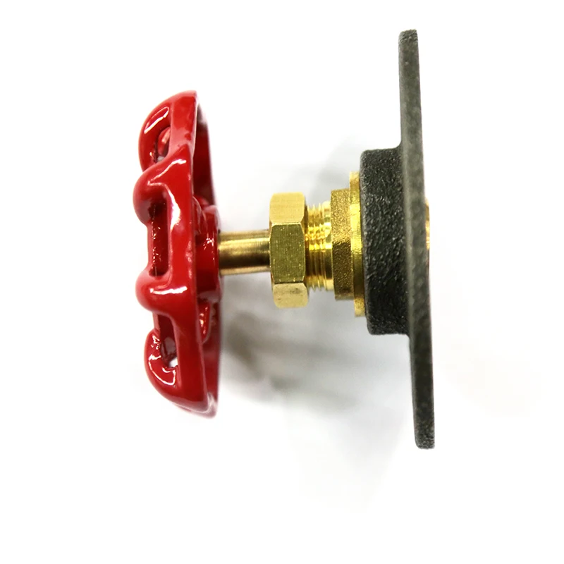 

1PCS Metal hooks American LOFT Industrial Steam Valve Handwheel Style Retro Creative hooks for hanging Drawer Handle -Z47