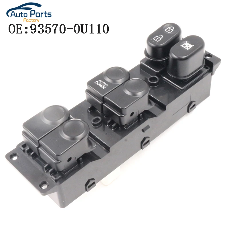 

New Power Window Switch For HYUNDAI Accent 2010-2014 93570-0U110 935700U110 Front Left Driver Side Window Electric Switch