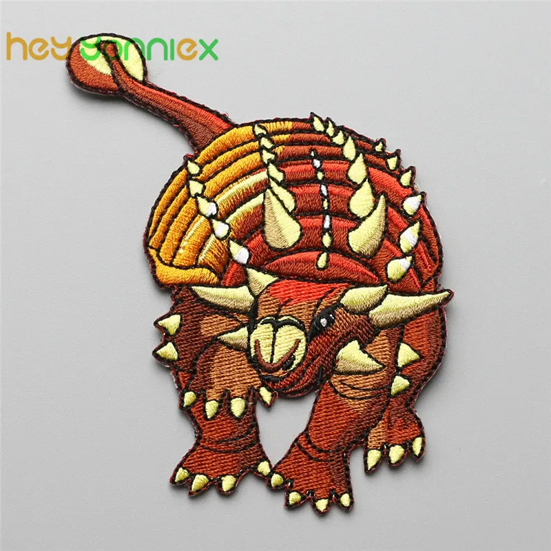 

1 PCS Dinosaur Cloth Patches Badge Mend Decorate Patch Jeans Jackets Bag Clothes Apparel Iron On Decoration Applique