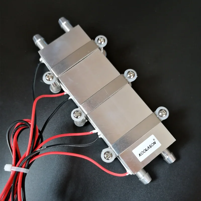 KOOLASON DC12V термоэлектрический электронный Пельтье холодильник процессор вспомогательный кулер с водяным охлаждением Холодильный аппарат комплект - Цвет лезвия: 240W -3 chips