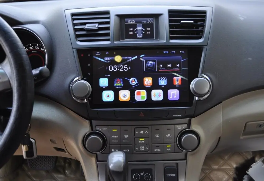 Discount DSP Carplay 2GB Ram 32G Rom Android 7.1 10.2inch Car DVD Gps For Toyota Highlander 2009-2014 Vedio Audio Radio  Media Navi 1