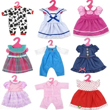 free shipping American Girl Doll Clothes dress for 18 inch reborn Baby Doll Accessory