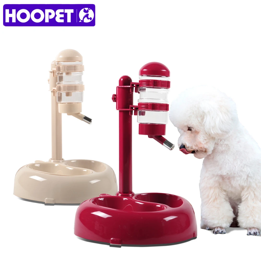 HOOPET Advanced Pet Dogs питье вращающееся и подъемное миска для еды для кошек удобство чистый белый красный