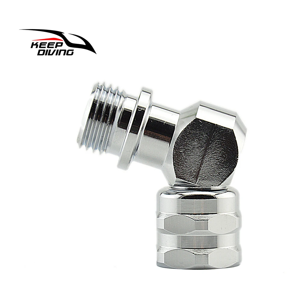 KEEP DIVING Secondary Head Adapter Swivel Adapter 110 degree swivel adaptorin Pool