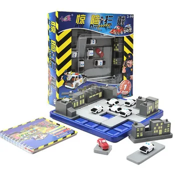 

Children Plastic Road Puzzle Thief Games 60 Challenges Kids IQ Intelligence Educational Toys Birthday Gift