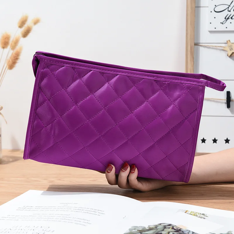 Purple Женские сумки многофункциональная дорожная косметичка Женская сумочка для косметики туалетные принадлежности Органайзер водонепроницаемые женские косметички для хранения - Цвет: Purple