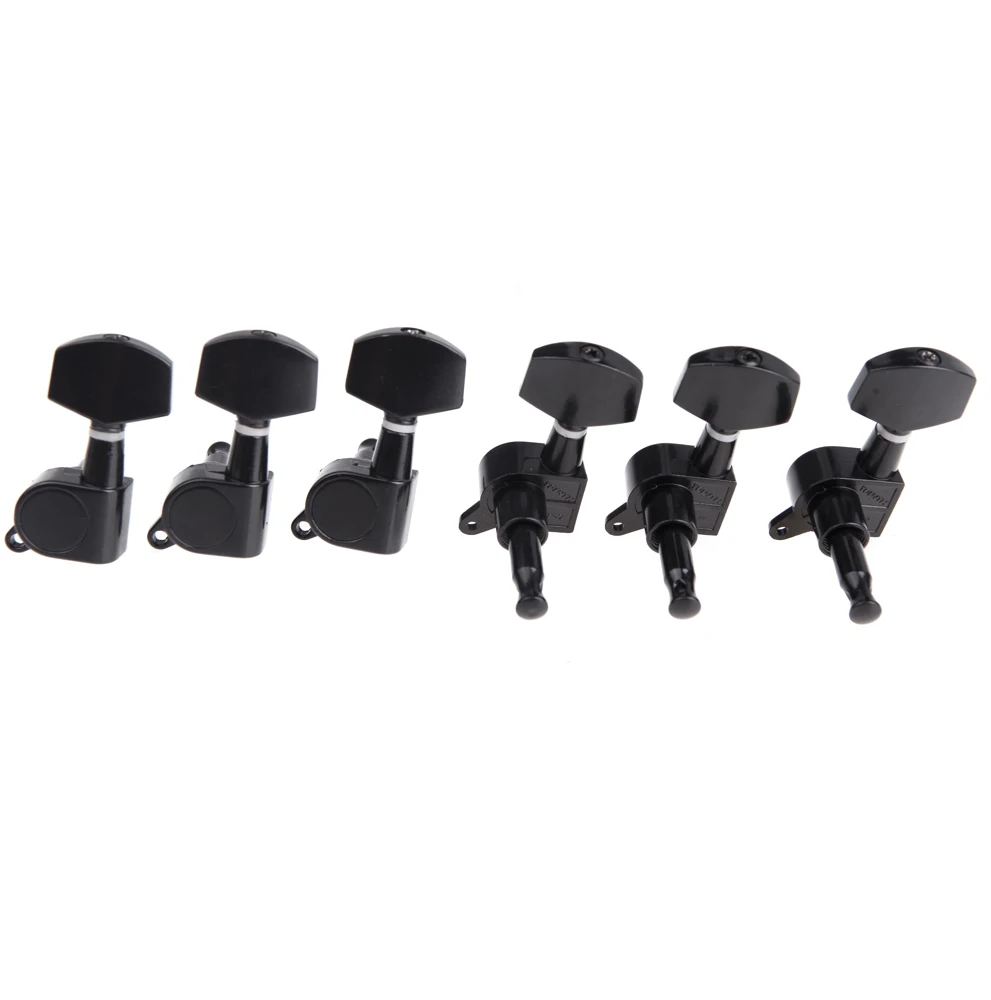 

Black Sealed Guitar Tuning Pegs 3R 3L Tuner Machine Head for Electric/Acoustic Guitar High Quality Guitar Parts & Accessories