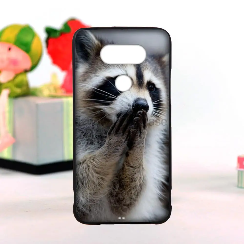 Енот Жесткий Черный Протектор Кожи для LG G2 G3 G4 G5 |