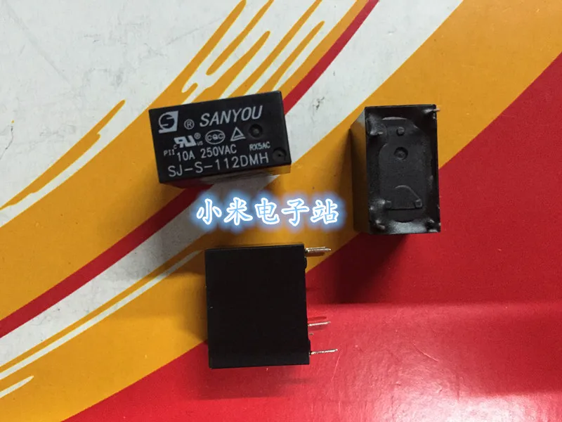 Sanyou relay SJ-S-112DMH high load 10A 250VAC 4 feet HF32F-G-012-HS | Обустройство дома