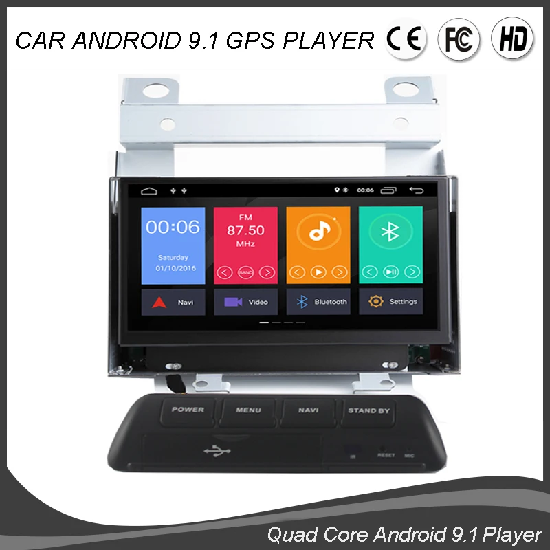 7'Android 9 0 четырехъядерный автомобильный DVD GPS плеер для LAND ROVER FREELANDER 2 2007 2012 Авто