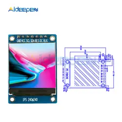 0,96/1,3/1,44/1,8 дюймовый IPS на тонкопленочном транзисторе SPI lcd полный цветной дисплейный модуль ST7735/ST7789 Drive IC DIY Kit 80X160 240X240 128X128 128X160