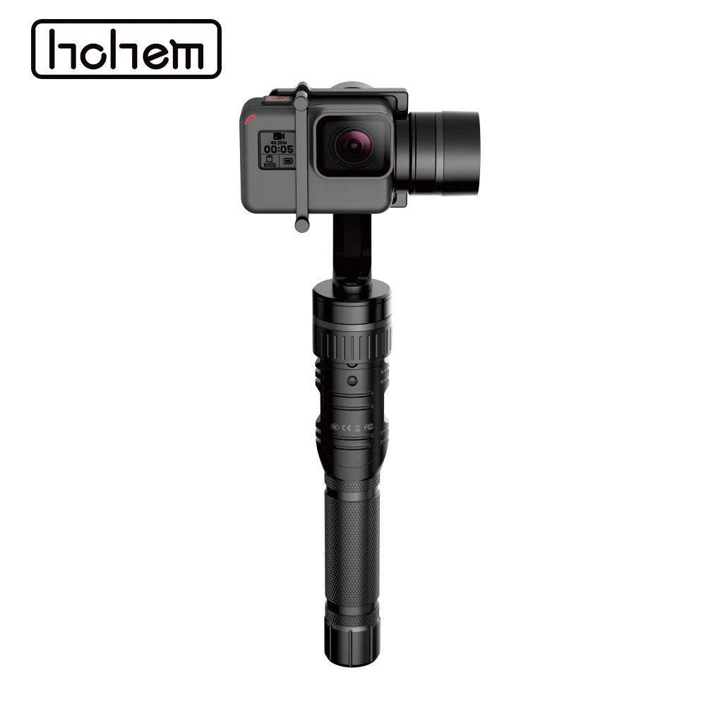 Hohem HG5 Gimbal 3-осевой Ручной Стабилизатор алюминиевый сплав для GoPro Hero 7 6 5 4 3 Xiaoyi SJCAM экшн-камер аналогичного размера