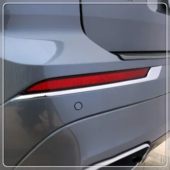 

For Volvo XC60 2018 2019 Car Rear Fog Light lamp Cover Frame Trim Front head Light Frame 2Pcs/Set