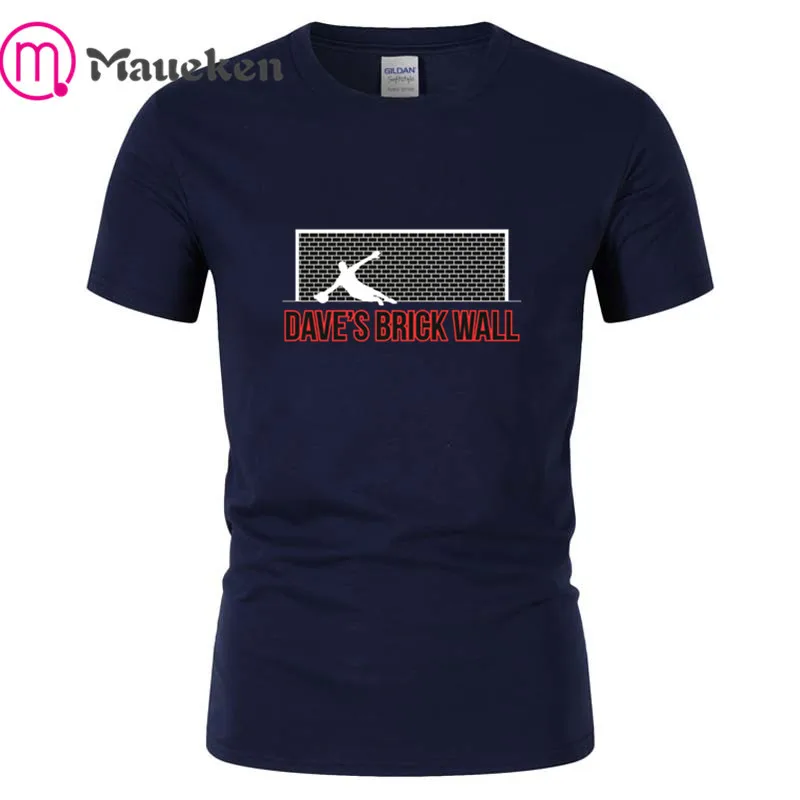 New 2019 david de gea daves brick wall T SHIRT cotton short sleeve T shirt for manchester spain 