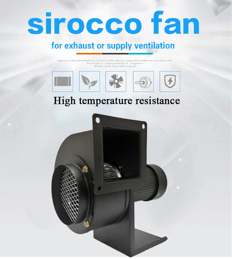 200 w 220 v sirocco dos fãs