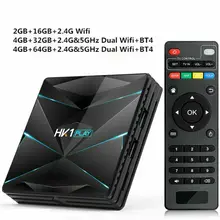 HK1 PLAY Smart tv Box Android 9,0 Amlogic S905X2 4GB DDR3 64GB Max 2,4G/5G Dual WiFi USB3.0 BT4.2 поддержка 4K H.265 медиаплеер