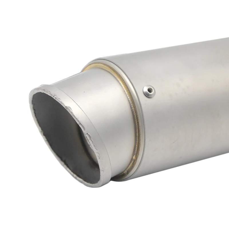 Alconstar-60mm de Escape de la motocicleta Akrapovic silenciador de Escape Moto Dirt Pit bicicleta Scooter ATV Off Road Motocross NINJA CRF230 Alconstar-60mm de Escape de la motocicleta Akrapovic silenciador de Escape Moto Dirt Pit bicicleta Scooter ATV Off Road Motocross NINJA CRF230