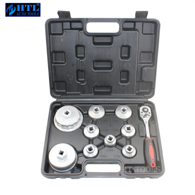 

10pcs Car Maintenance Tools Oil Filter Wrench Set For Toyota, BMW Benz Buick Oil Filter Remover Hand Tool Set Six Angle