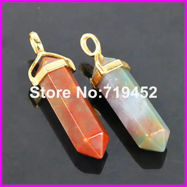 Pendientes De Chakra Color Gema Natural Cuentas Doradas De Pendientes De Chakra Color Gema Natural Cuentas Doradas De