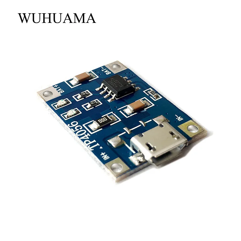 Mini Port Micro USB Charging Board Full Charged LED 18650 TP4056 1A Lithium Battery Charger Module For 5V Bluetooth Amp Module