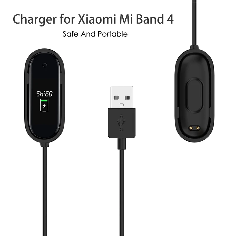 Зарядное устройство для Xiaomi Mi Band 4 глобальная версия быстрая зарядка Сменные