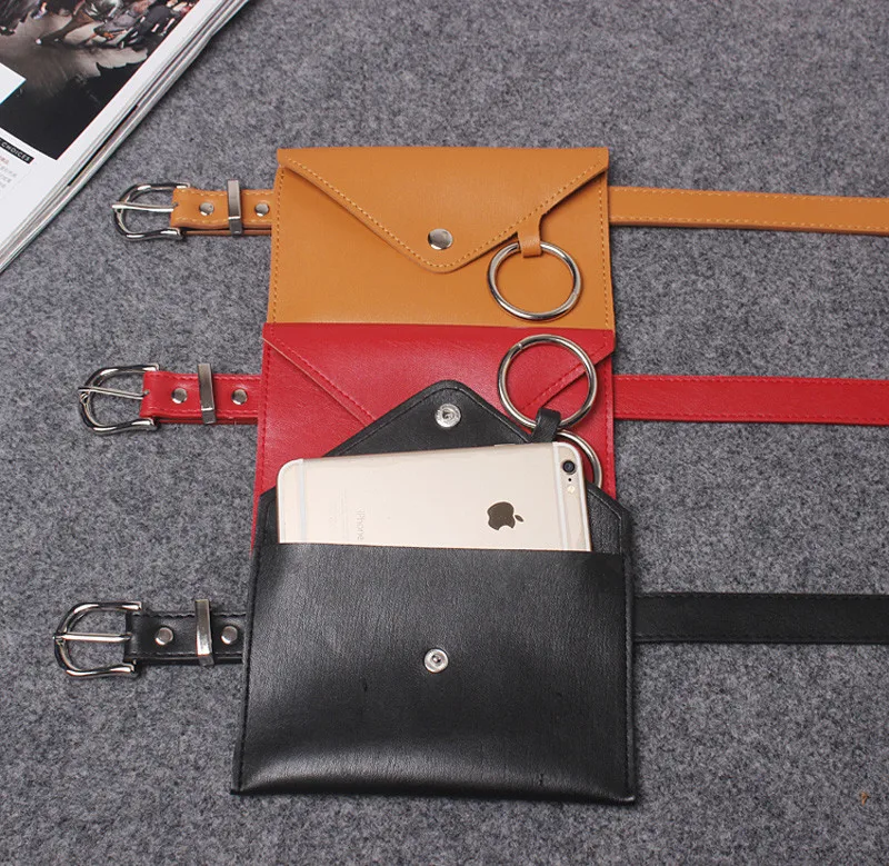 Fashion New PU leather Women Waist Pack Femal Belt Bag Phone Pouch Bags Women Envelope Bags Fanny Pack Bolosa Dropshipping Fashion New PU leather Women Waist Pack Femal Belt Bag Phone Pouch Bags Women Envelope Bags Fanny Pack Bolosa Dropshipping