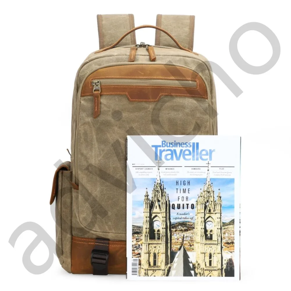 Batik Canvas Camera Backpack (2)