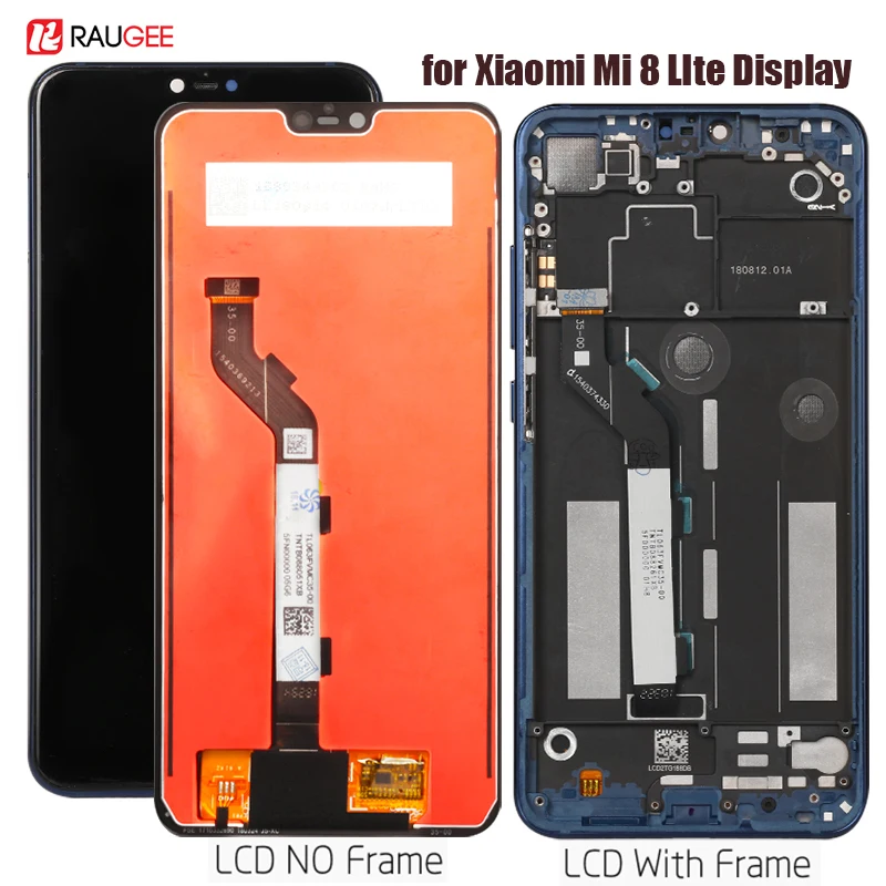 

Display For Xiaomi Mi 8 Lite Lcd display touch Screen Digitizer Assembly Replacement for Xiaomi Mi8 Lite Screen tested display