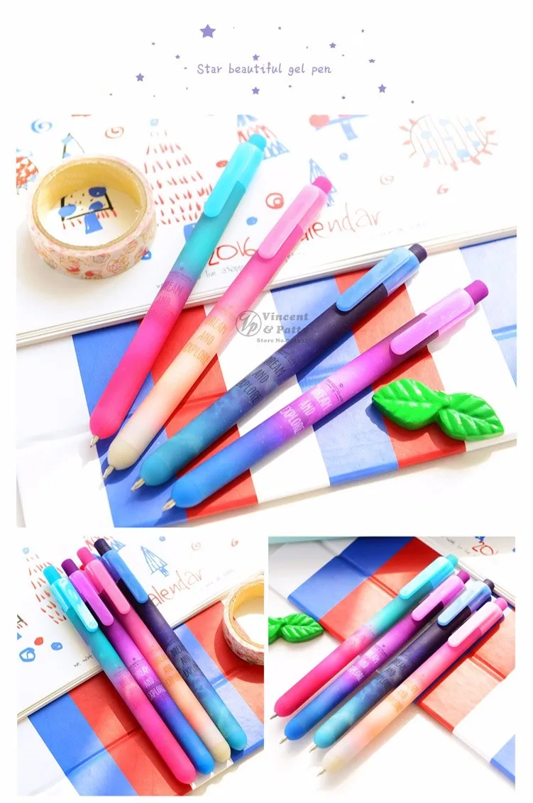 Gel Canetas De Tinta Caneta Caneta Papelaria