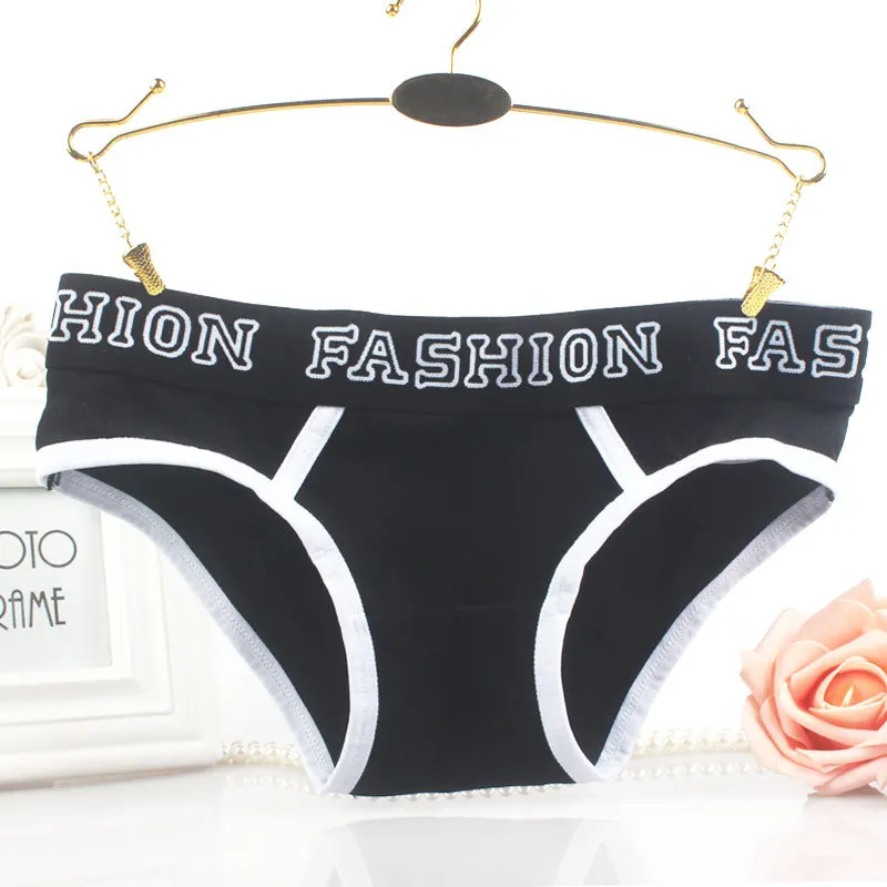 2018 New Brand Fashion Sexy Briefs Women's 100% Cotton Breathable Panties Underwear Women (22)