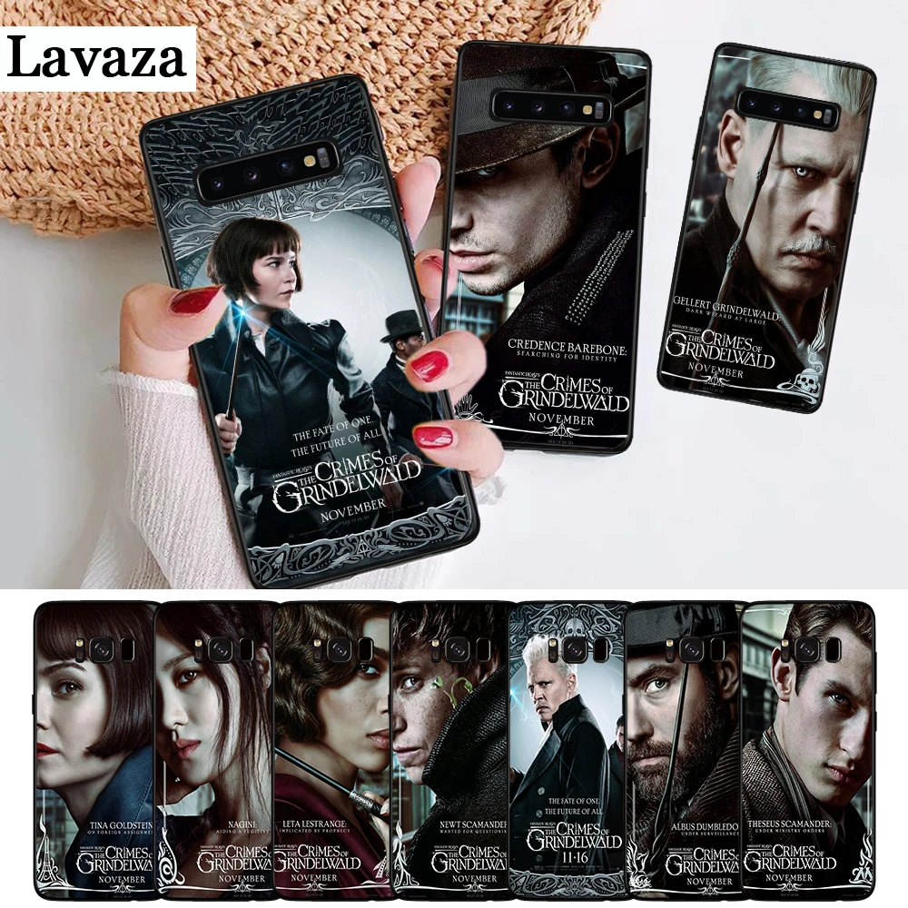 

Lavaza Beasts The Crimes of Grindelwald Special Silicone Case for Samsung S6 Edge S7 S8 Plus S9 S10 S10e Note 8 9 M10 M20 M30