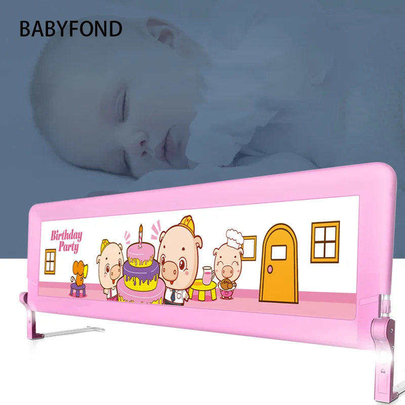 

Bang Baby Pig Bed Guard Fence Children Plate1.5m 1.8m 2.0mBaby Safety