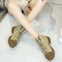 

2018 women snow boots Winter women's boots fashion ladies cotton shoes femlae AB112