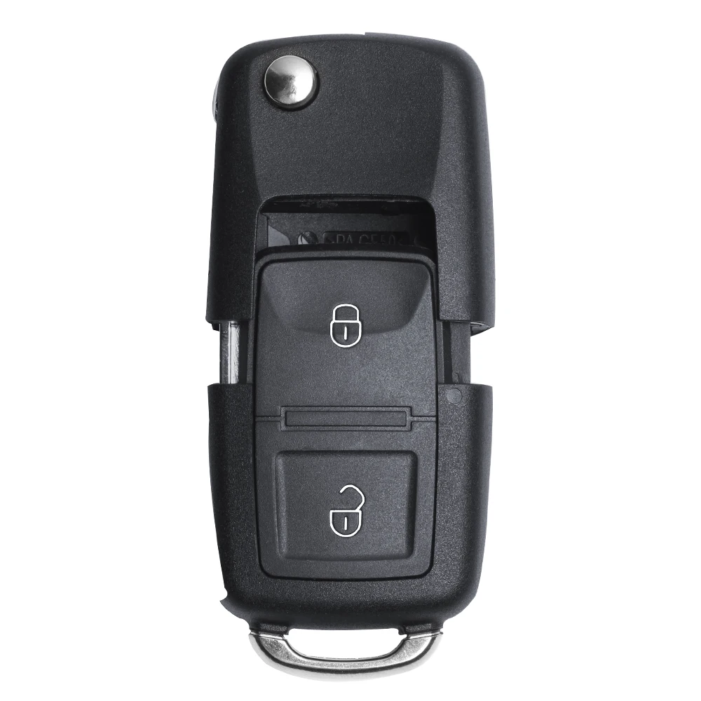 KEYECU-Flip-Remote-Key-2-Button-With-ID48-Chip-7M3-959-753-433MHz-for-Some-Sharan