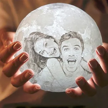 

VIP --- Joao Abrantes --- Customized LED 3D Printing Moon Night Light