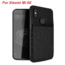 4700 мАч для Xiaomi mi 6X чехол для батареи внешний резервный mi 6X зарядное устройство чехол блок питания для Xiaomi mi 6X чехол для батареи